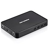 Poweradd Bluetooth 4.0 Receiver Wireless Audio Adapter with Apt-X Technology, Built-in Battery (1300mA), 3 Enhanced Modes and 3.5mm Stereo Output for Headphones / Home / Car Audio System