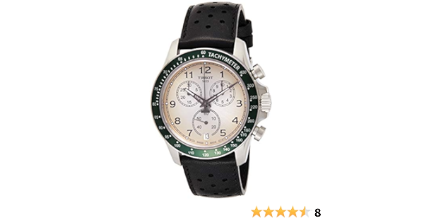 Amazon.com: Tissot Men's Stainless Steel Quartz Watch with  Leather-Synthetic Strap, Brown, 21 (Model: T1064171603200) : Clothing,  Shoes \u0026 Jewelry