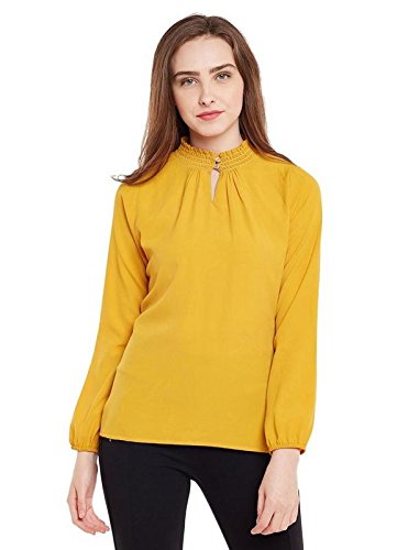 yellow full sleeves top