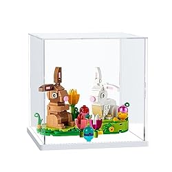 Nynelly Acrylic Display Case, Clear Display Case