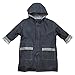 FIT RITE Boys Hooded Waterproof Long Raincoat with Reflective Stripes