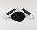 Jet; Pure & Natural: by World of Wood- Crushed Inlay Stone Perfect for Wood Inlay, Jewelry, Art, and More (FINE Powder Consistency) (1/2 oz)