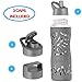 Zuzoro Glass Water Bottle (Gray)