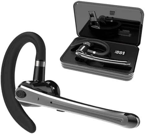 BlueFit Bluetooth Headset Bluetooth Earpiece for Cellphones