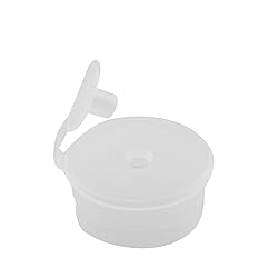 JCBIZ 24pcs Press in Bottle Adapter with Lid 24mm