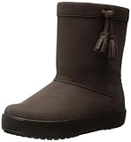 crocs LodgePoint Boot Slip-On (Toddler/Little Kid), Espresso, 10 M US Little Kid