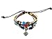 Imixlot® Handmade Leather Bracelets Wristband Charm Adjustable Bracelets