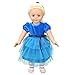 Highmall High Simulation Baby Doll's Clothes Dark Blue Dress for 14 - 16 inches Dolls