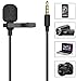 RockDaMic Professional Lavalier Microphone [FREE BONUS ACCESSORIES] Best Clip-on System Lapel Mic Condenser for Recording, Youtube, DSLR, Interview, Camera, iPhone Android PC Video Conference
