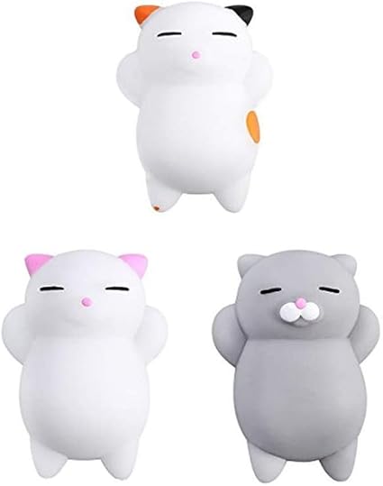 squishy cat stress toy