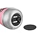 LEADNOVO Self Stirring Stainless Steel Mug 450ml/15.2oz Pink