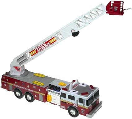 tonka mighty motorized fire engine