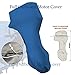 SavvyCraft Heavy Duty Full Outboard Boat Engine Motor Cover, Color Gray/Blue/Black
