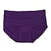 Pack of 5 Women's Panties Plus Size Bamboo Fiber Super Stretchy Soft Breathable High Middle Waist Briefs UWOCEKA (3XL)