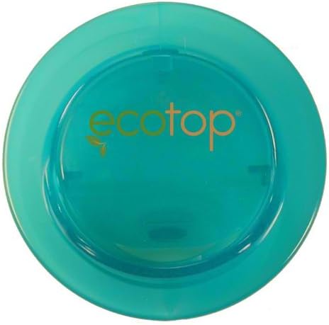 Ecotop To-go Topper - Turn coffee mug into a travel mug (Aqua)