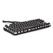 ZHISHAN W&Q Led Usb Wired Gaming Keyboard with Adjustable Colorful Backlights 87 Keys Fashion Classic Computer Keyboards Black