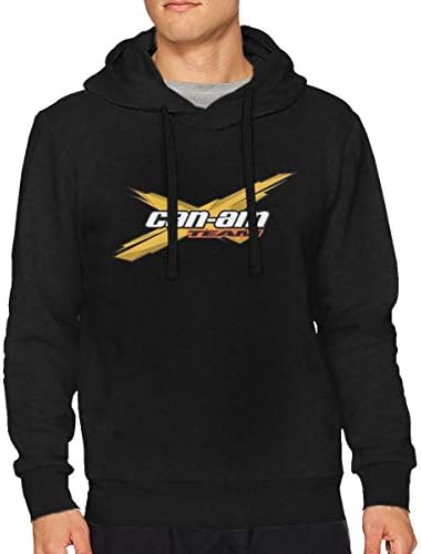 VicRomanko Man's Can Am Team Long Sleeve\r\n Comfortable Drawstring Sweater