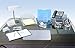 Kantek Clear Acrylic Desk Stapler, Large Capacity Holds a Full Strip of Standard Staples, 1.4