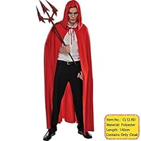 NUTY DESTY Adult Costumes - Halloween Costumes for Men and Women Vampire Capes Hooded Cloak Halloween Costumes for Women