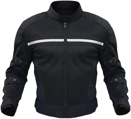Amazon.com: GearX Spine paded Motorcycle Jacket Waterproof