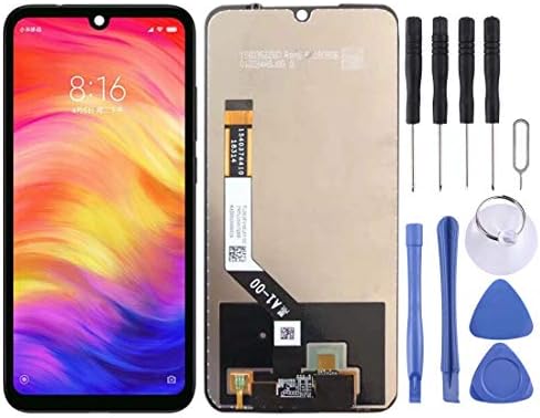 POEIJDNHSES Screen Replacement LCD Screen LCD Screen and Digitizer Full Assembly for Xiaomi Redmi Note 7 / Note 7 Pro(Black) Display Touch Screen (Color : Black)