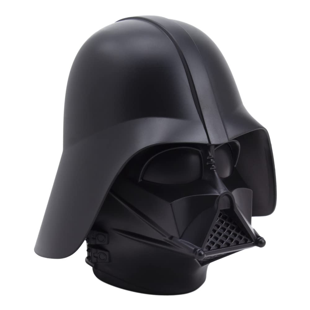 Paladone Star Wars Darth Vader Light with Sound – 14cm LED Helmet Lamp with Red Glow & Official Breathing Sound Effects, Battery Powered Night Light for Bedrooms, Desks & Fan Collections