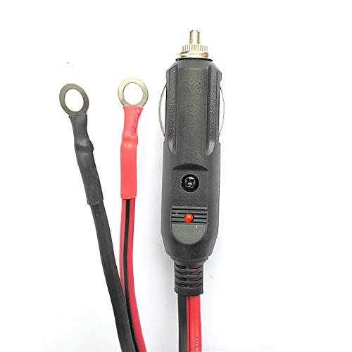 12V 15A Heavy Duty Male to Male Cigarette Lighter Plug Charger Cord