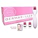 Derma Roller Microneedle 5 Piece Kit - Face Roller, 3 Extra Replaceable Heads + eBook + Storage Case, Exfoliation Microdermabrasion Micro Derma Skin Care Tool Dermaplaning Dermapen Microneedling