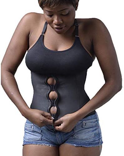 SUMEIYAN Elastic Waist Trainer Steel Boned Corset with Zipper and Hooks for Womens Weight Loss XS - 6XL …