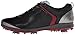 ECCO Men's Biom G 2 GTX Golf Shoe, Black/Brick, 44 EU/10-10.5 M US
