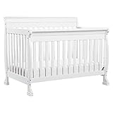 DaVinci Kalani 4-in-1 Convertible Crib in White | Greenguard Gold Certified