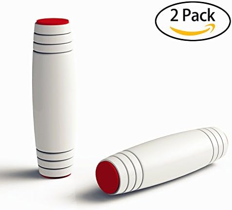 COOLKEY Rollver Fidget Replacement Toy,Rolling Stick Toy Release Anxiety Attention Stress for Kids Teens Adults(White)