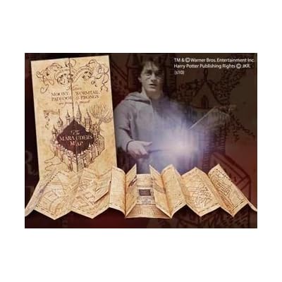 Noble Collection Marauder`s Map Replica from Harry Potter and The India ...