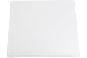 Acrylic Cutting Board Non Slip Clear Cutting Board with Counter Lip for Kitchen Counter, Food Grade Thick Acrylic Chopping Bo