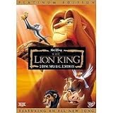 The Lion King (DVD, 2003, 2-Disc Set, Platinum Edition)