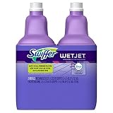 Swiffer WetJet Multi-purpose Floor Cleaner Solution Refill with Febreze Lavender Vanilla & Comfort Scent 2 Pack of 1.25L by Swiffer