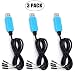 EVISWIY PL2303TA USB to TTL Serial Cable Debug Console Cable for Raspberry Pi 3 Pack primary