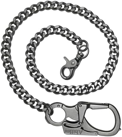 Amazon.com: OrangeTag Spiral With 3 Clasp Stainless Steel Wallet