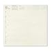 Traveler's Notebook Note Refill 2020 A5 Slim Weekly Diary 14409006 (Beginning of January 2020)