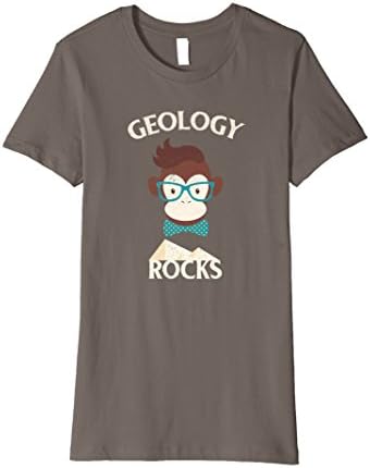 Womens Geology Rocks Stones Fossils Minerals Geologist T-Shirt Small Asphalt