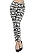 Leggings Depot Women's Fall/Winter Ultra Soft Popular Best Christmas Printed Holiday Fashion Leggings BAT9 (Extra Plus, Dashing Reindeers)