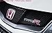 High performance parts New Type R Logo Grill Grille Emblem (Universal Fitment for All Vehicles) Red Black and Silver