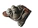 NimaTea Chinese Tea Pet Zisha Lucky Toad, Offers Traditional Handmade Purple Clay Teapet on Your Kung Fu Tea Tray, Kept by Collectors and Tea Lovers for Prosperity and Good Luck.