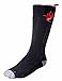 THERMO GEAR Heated Wool Socks, Electric Running, Hiking, and Hunting Socks for Men and Women (SMALL, BLACK)