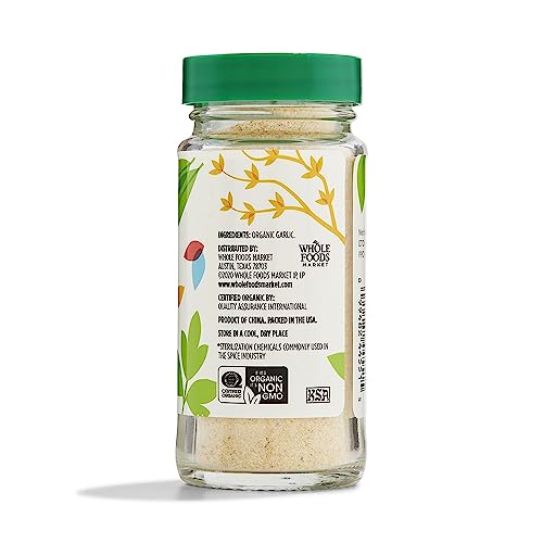 365 BY WHOLE FOODS MARKET, ORGANIC GARLIC GRANULES, 2.57 OUNCE