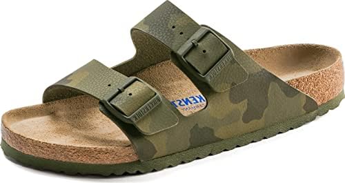 Amazon.com | Birkenstock Kyoto Midnight Camo Suede R 44 R EU | Slides