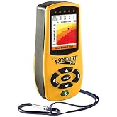 Strike Alert HD Field Personal Lightning Detector w/Warmth Stress Monitor | 360-Degree, 40 Miles Tracking, Color-Coded LED Alerts