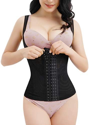 Sawaiko ウエストニッパー コルセット 補正下着 猫背矯正 レディース 調整可能 産後 ダイエット用 腰痛サポート お腹引き締め くびれ バストアップ シェイプウエア 通気 伸縮 花柄 Eshop4u Jp