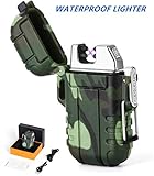 Outdoors Waterproof Lighters USB Electronic