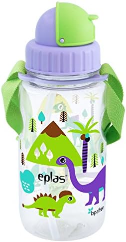 BPA Free Kids Water Bottle (Red, Small)